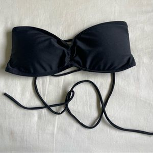 rvca bandeau swimsuit top